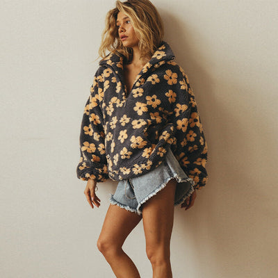 Amalia™ – Boho Sherpa Pullover