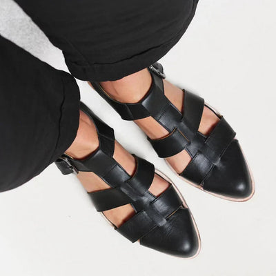 Alicia™ | Woven Flat Sandals