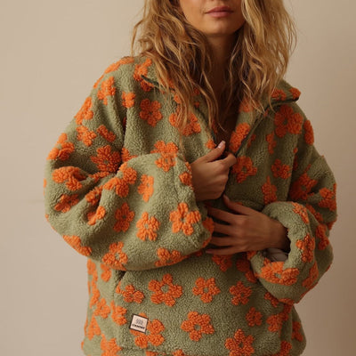 Amalia™ – Boho Sherpa Pullover