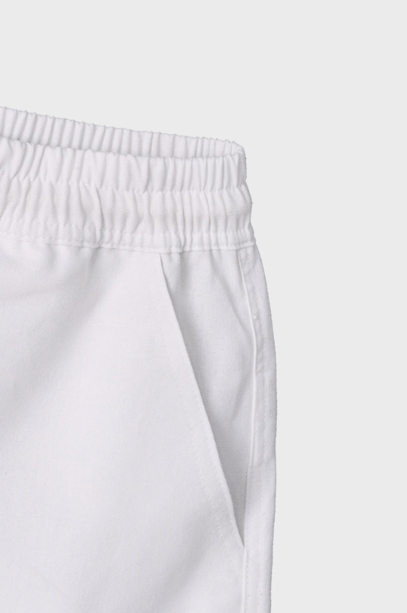 PANTALONI CORTI ESTIVI IN LINO