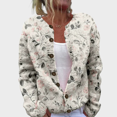 Daisy™ - Autumn Floral Cardigan