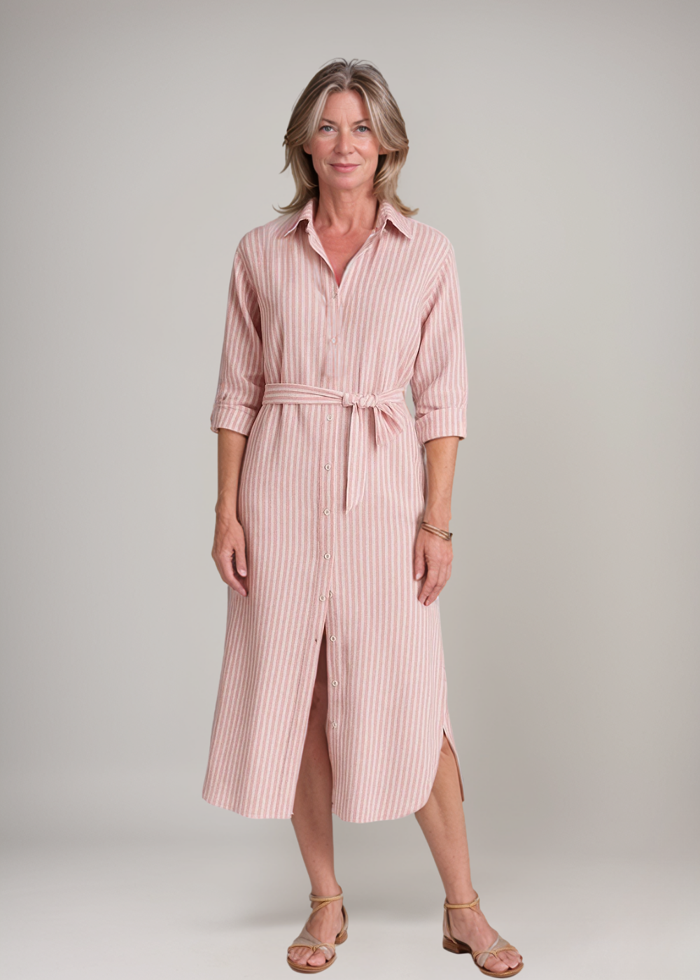 Della™ | Camicia Abito a Righe