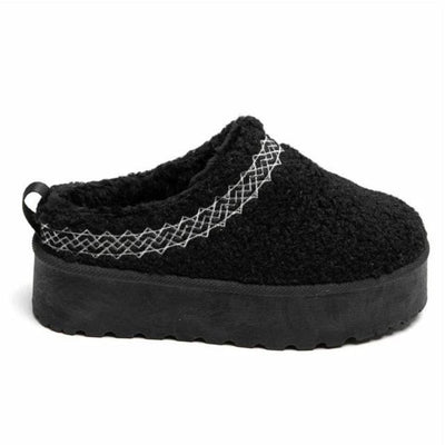Aimee ladies' plush boots 8909 - Black