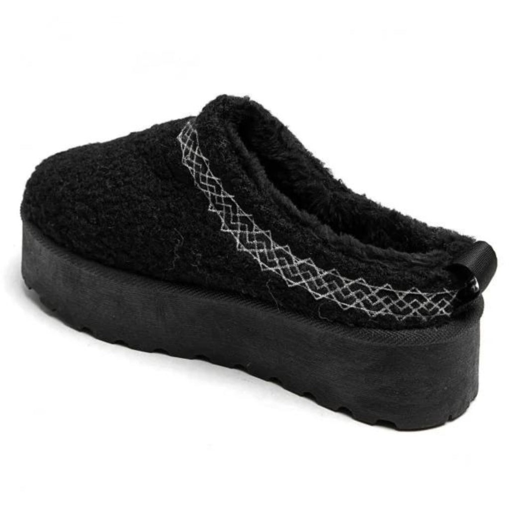 Aimee ladies' plush boots 8909 - Black