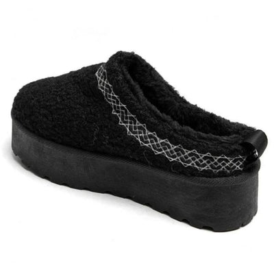 Aimee ladies' plush boots 8909 - Black