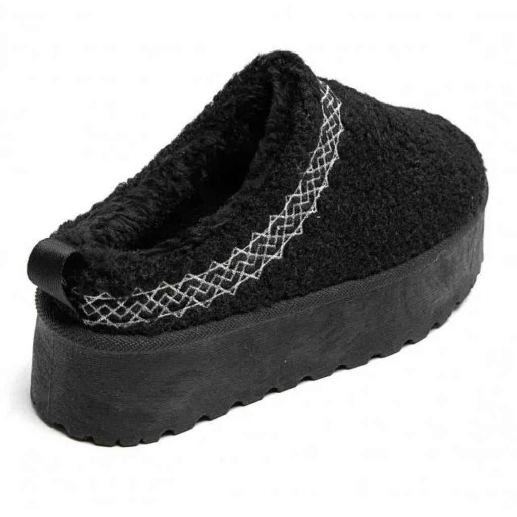 Aimee ladies' plush boots 8909 - Black