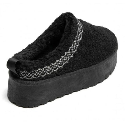 Aimee ladies' plush boots 8909 - Black
