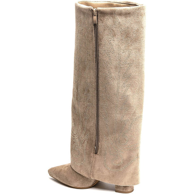 Annabelle women's boots 7675A - Khaki