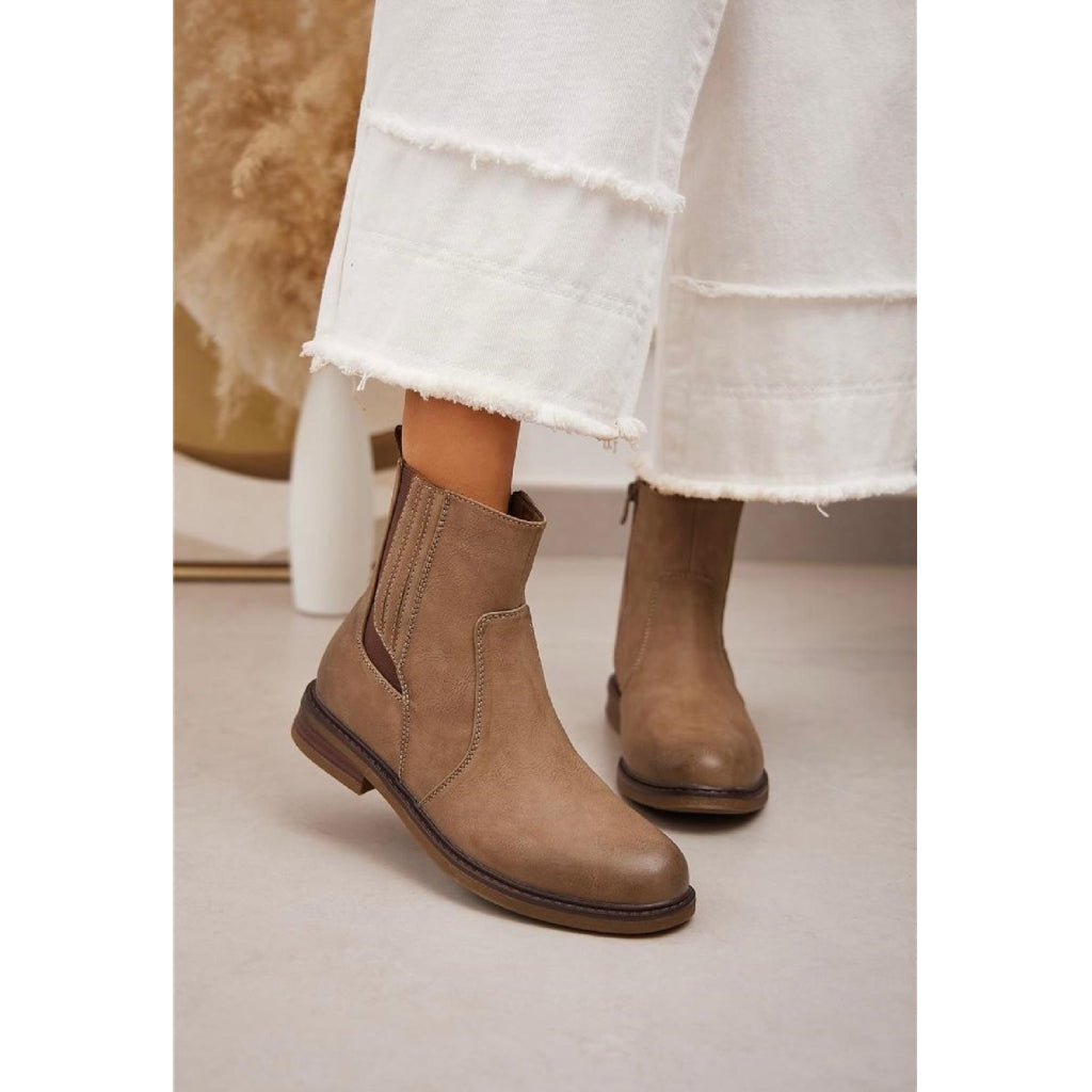 Women's Ankle Boots 6399 - Khaki