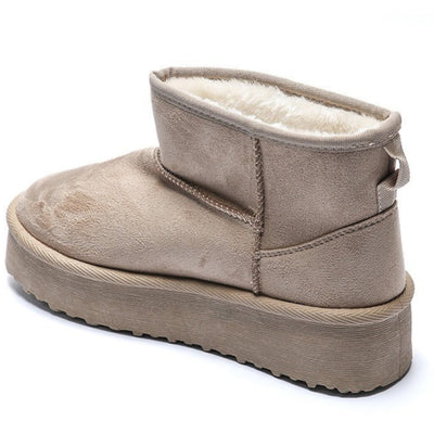 Ariane ladies' plush boots WD145 - Beige