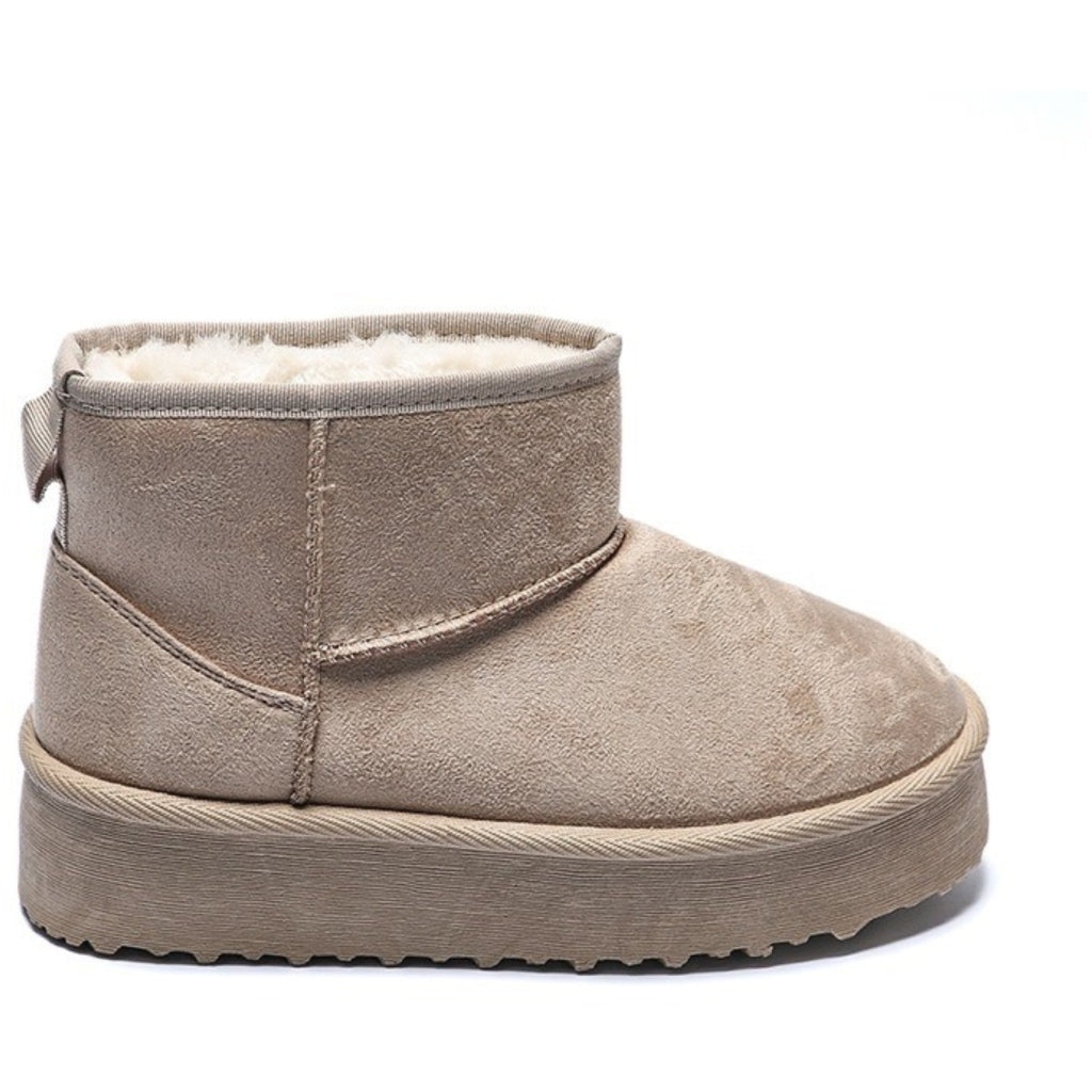 Ariane ladies' plush boots WD145 - Beige