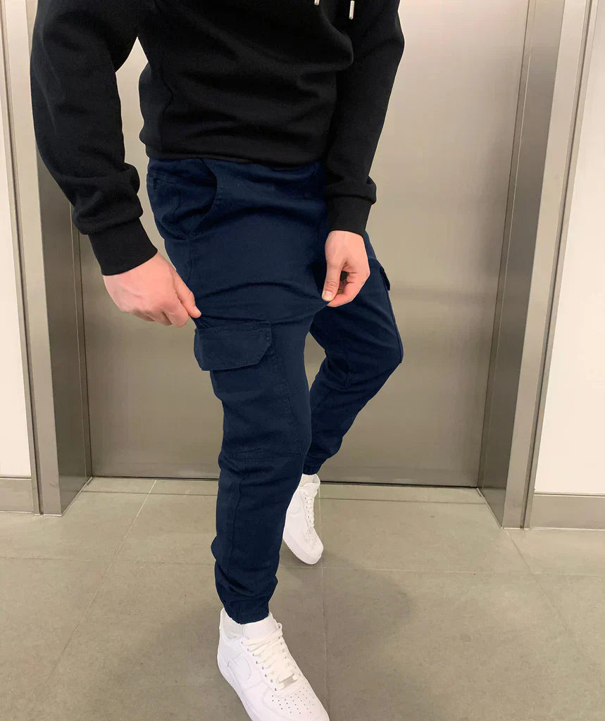 DAVIDE | PANTALONI CARGO JOGGER DA UOMO