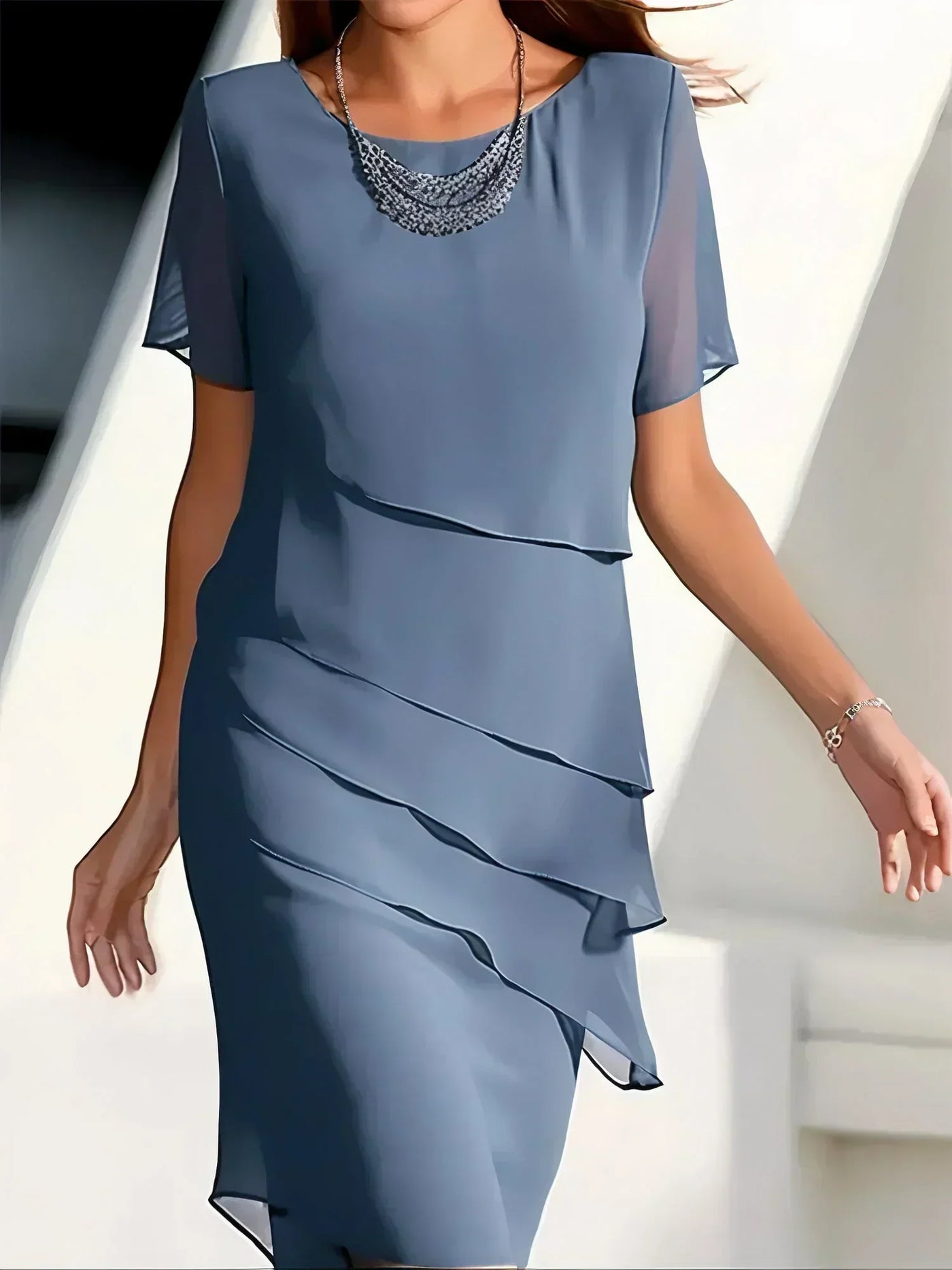 Silvana™ - Elegant Layered Dress