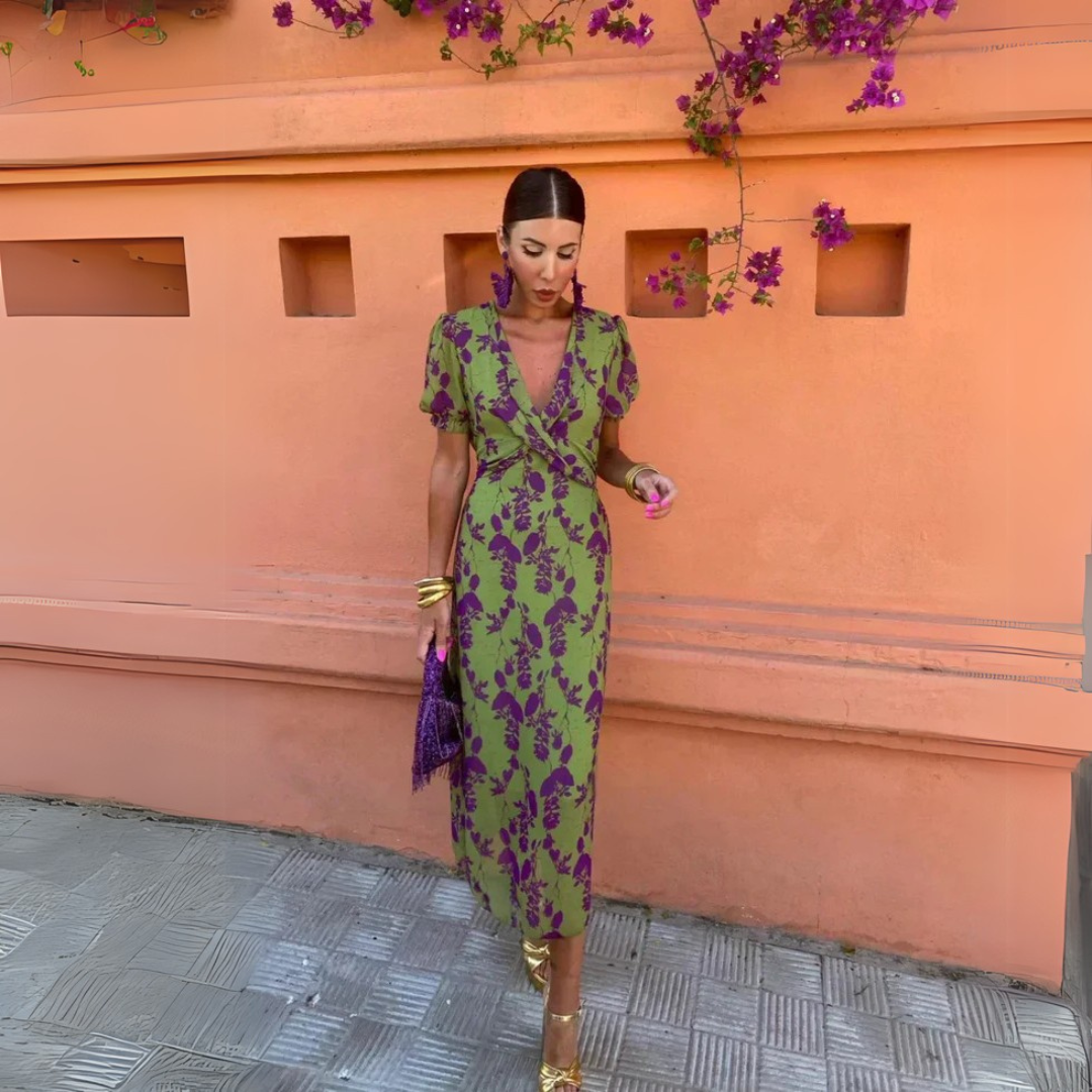 Danielle™ | Abito Midi Floreale