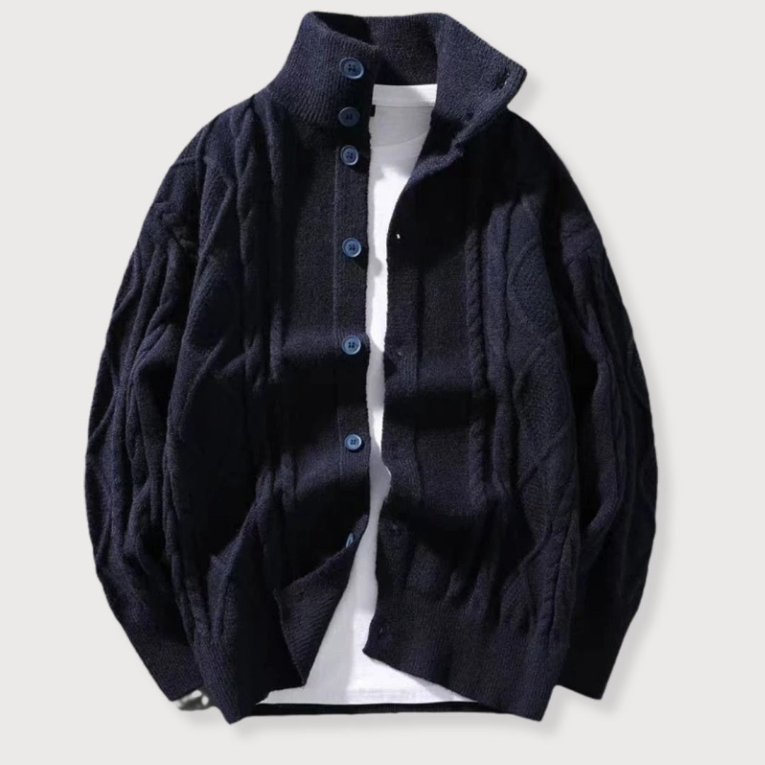 LEONARDO | CARDIGAN UOMO IN MAGLIA