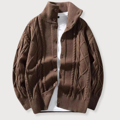 LEONARDO | CARDIGAN UOMO IN MAGLIA