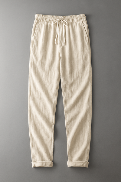 PANTALONI IN LINO ELEGANTI