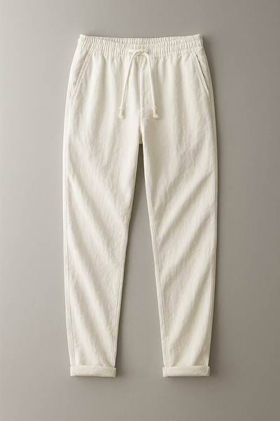 PANTALONI IN LINO ELEGANTI