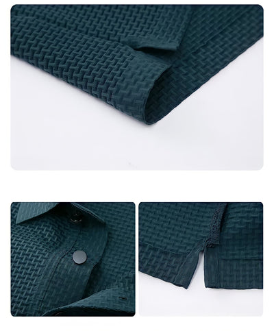 POLO CON TEXTURE A TAGLIO SLIM