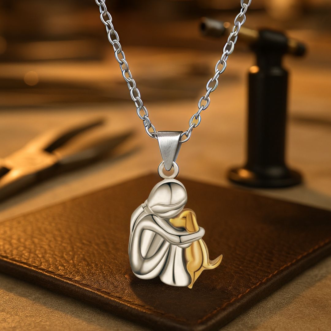 Olivia™ - Dog-Shaped Pendant Necklace
