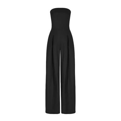 Alessia™ | Elegante Tuta a Gamba Larga Senza Spalline