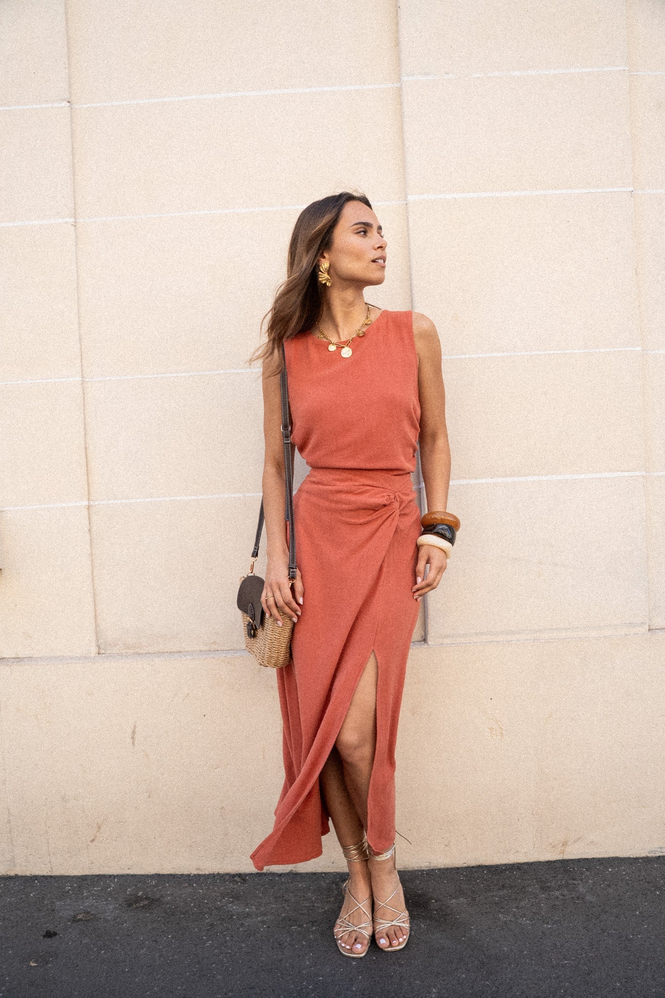 Isabella™ – Gonna Lunga Drappeggiata