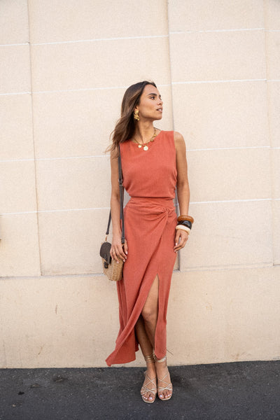 Isabella™ – Gonna Lunga Drappeggiata