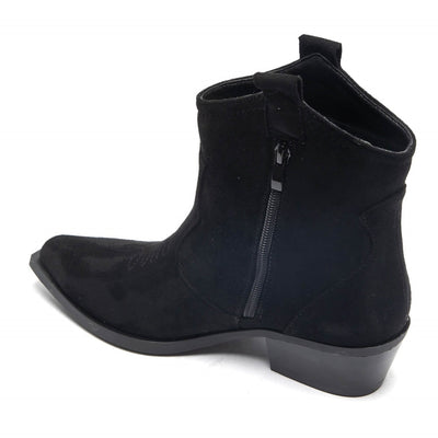 Vanessa Dame cowboy boots 9653A - Black