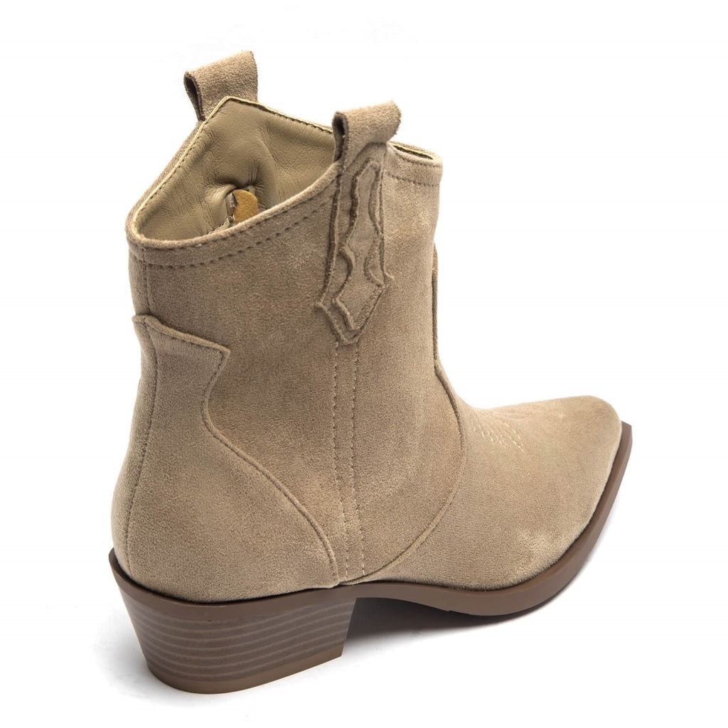 Vanessa Dame cowboy boots 9653A - Khaki