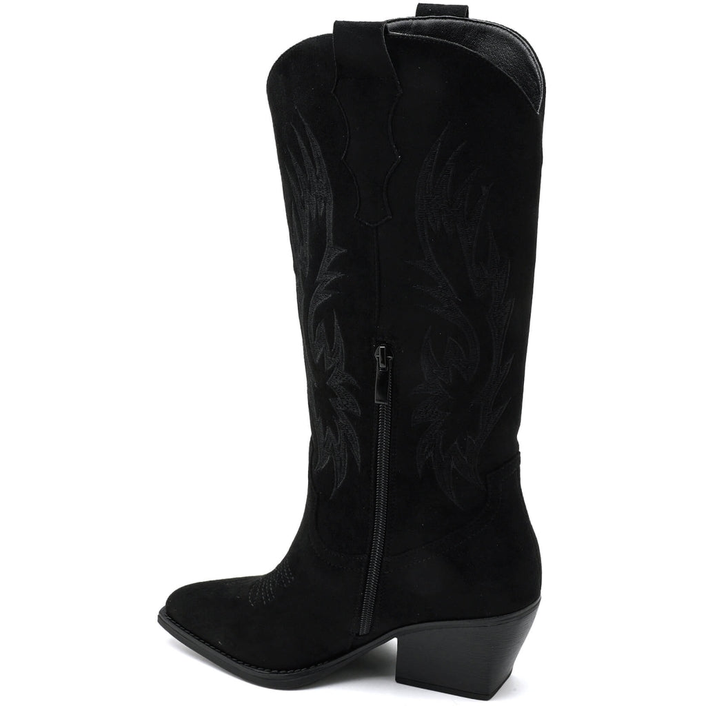 Dina women's boots 6398A - Black