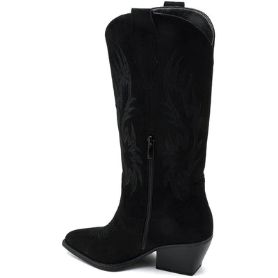 Dina women's boots 6398A - Black