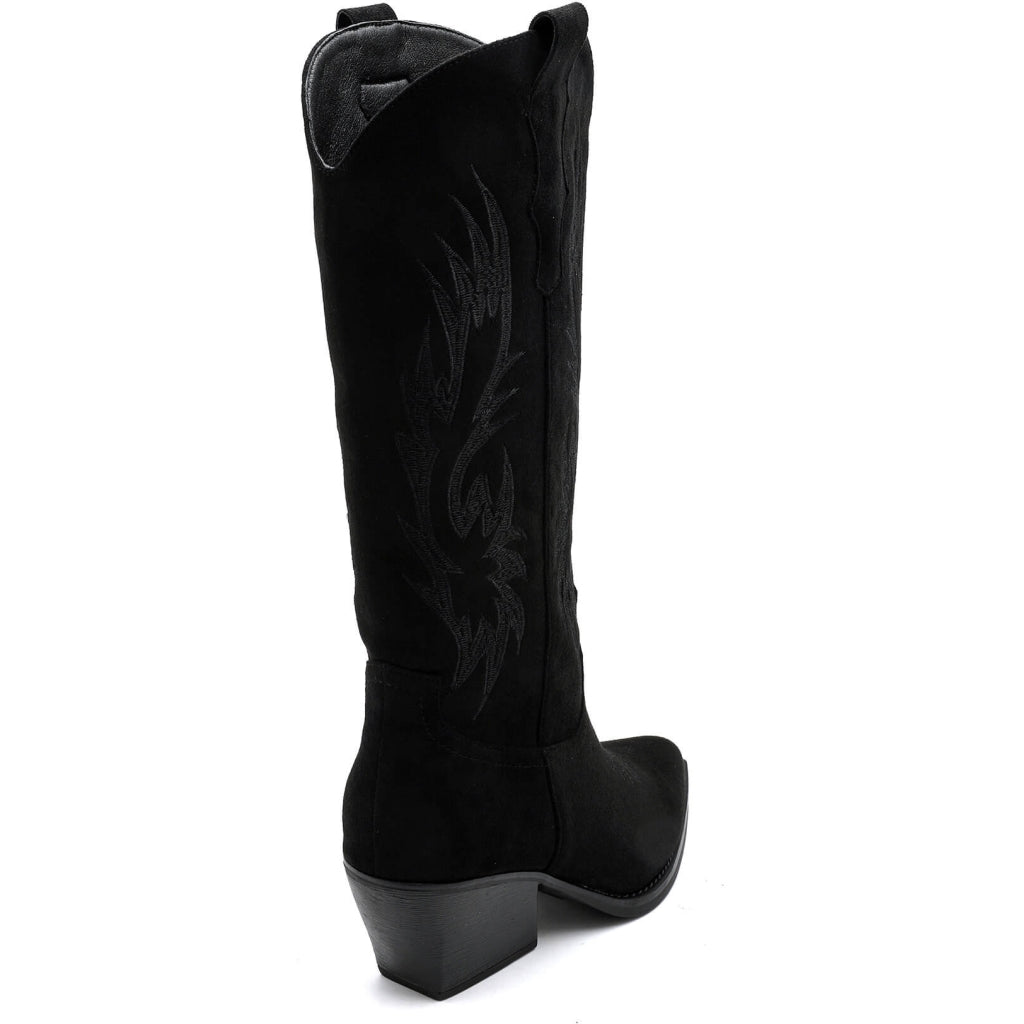 Dina women's boots 6398A - Black