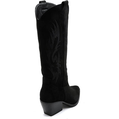 Dina women's boots 6398A - Black