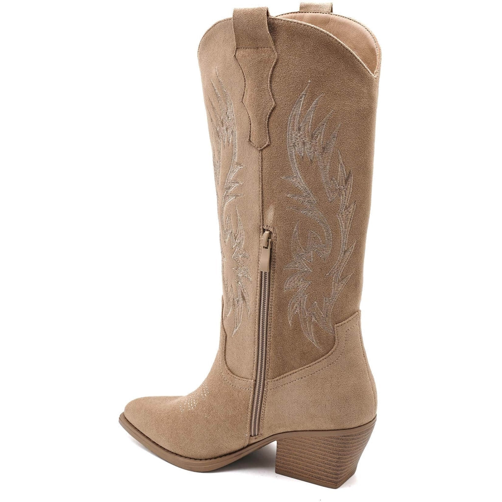 Dina women's boots 6398A - Khaki