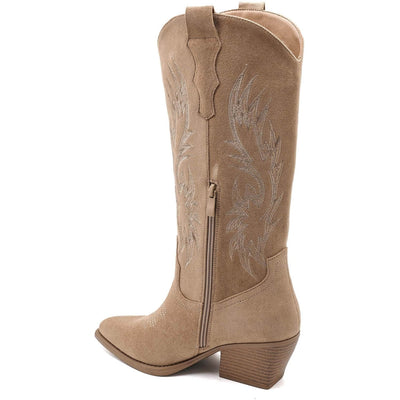 Dina women's boots 6398A - Khaki