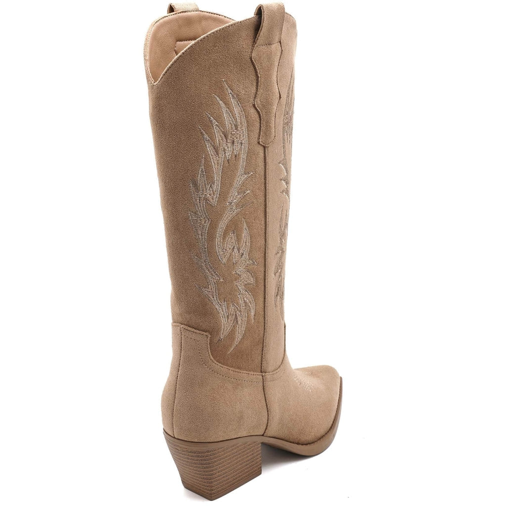 Dina women's boots 6398A - Khaki