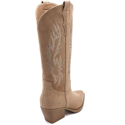 Dina women's boots 6398A - Khaki