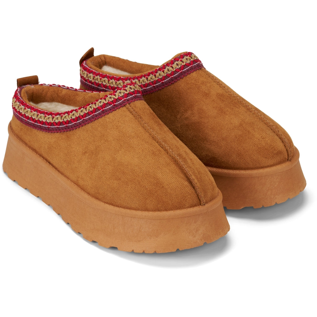 Eliane women's fluffy boots 3040 - Camel