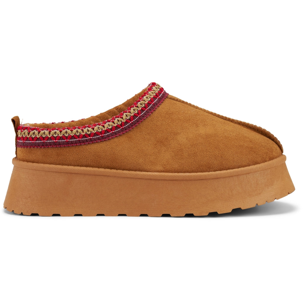 Eliane women's fluffy boots 3040 - Camel