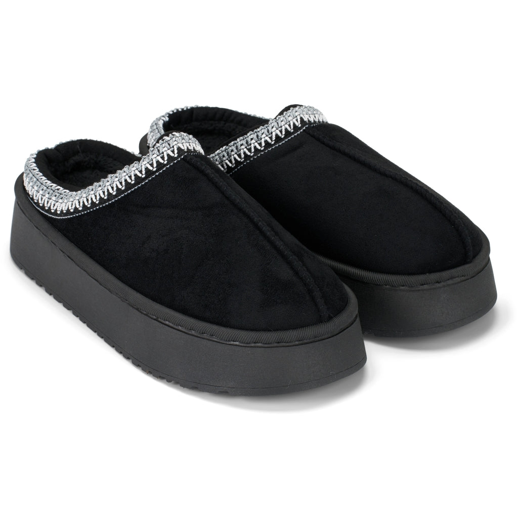 Emeline teddy boots YL-323 - Black