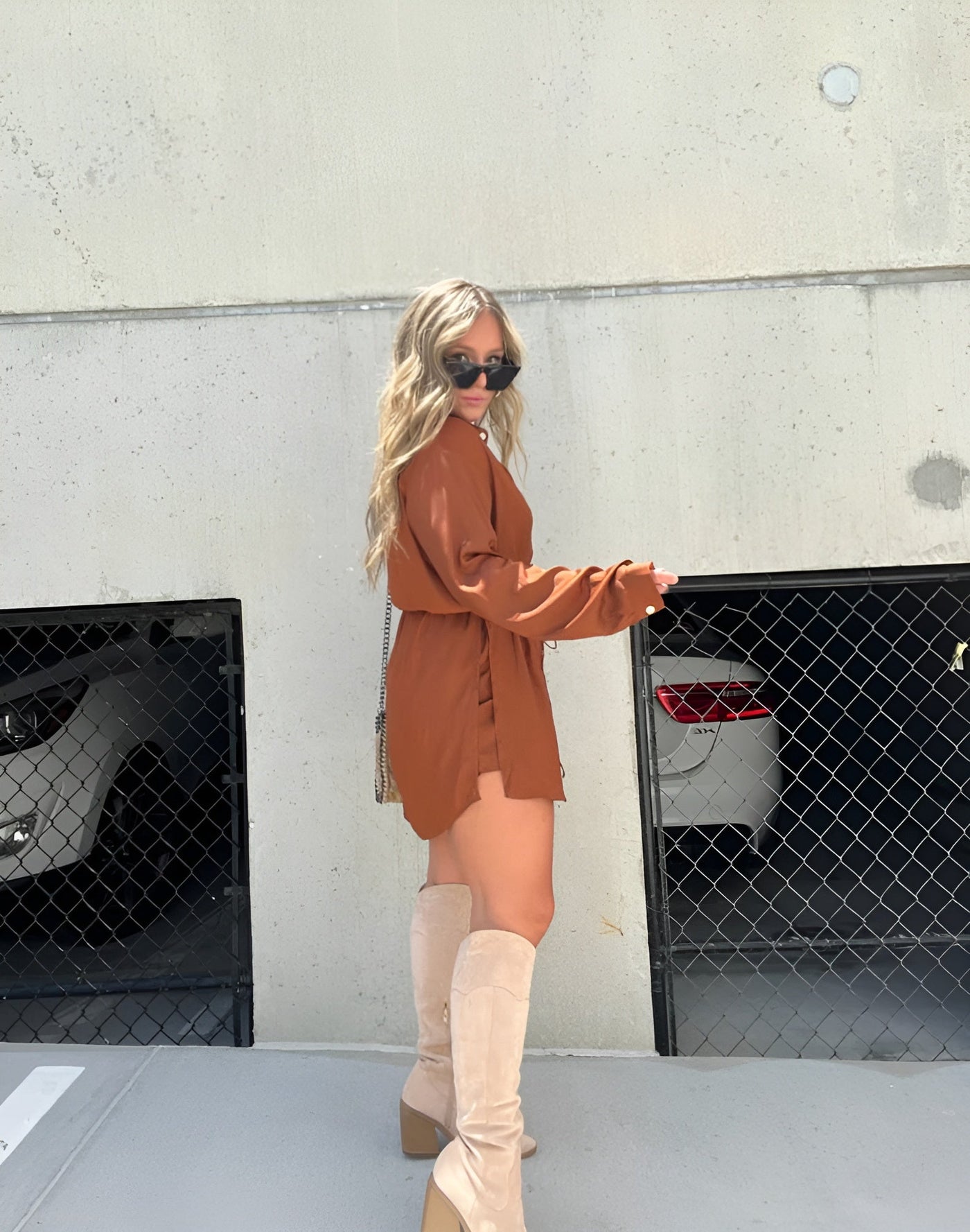 Jessica | Trendy Tuta in Satin