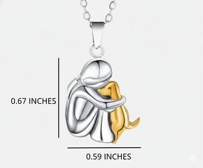 Olivia™ - Dog-Shaped Pendant Necklace