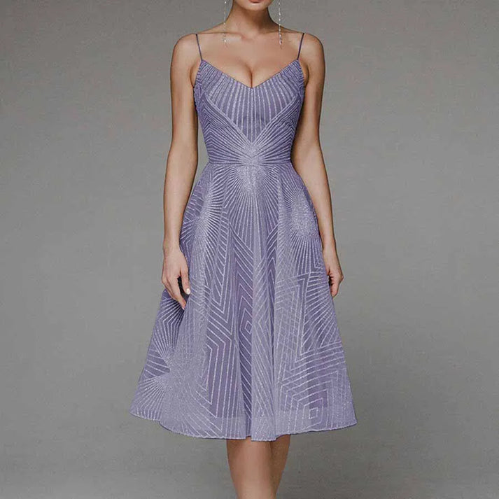 Teresa™ - Elegant Dress with Open Back