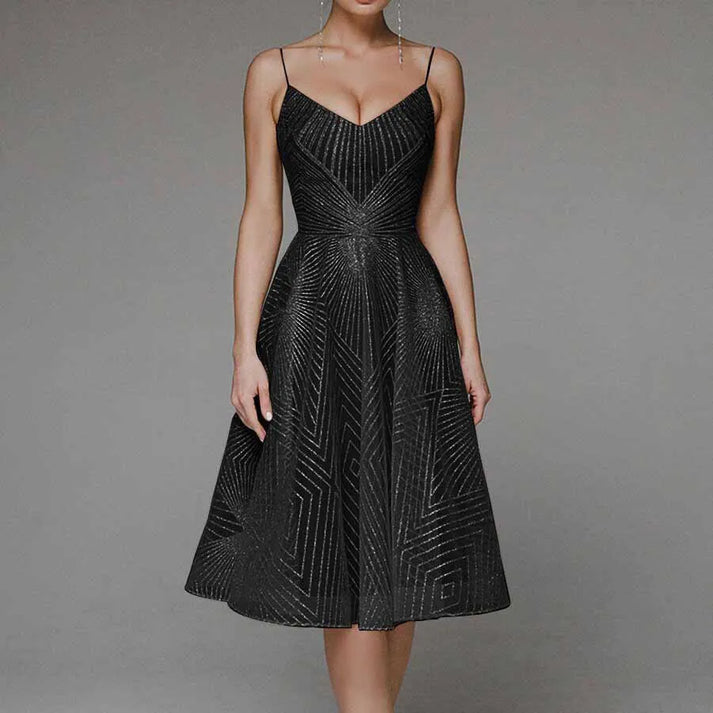 Teresa™ - Elegant Dress with Open Back
