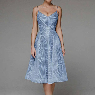 Teresa™ - Elegant Dress with Open Back