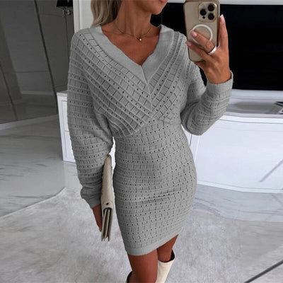 Betania™- Short Long Sleeve Dress