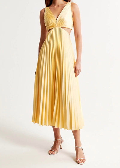 Sofia™ - Long Pleated Dress