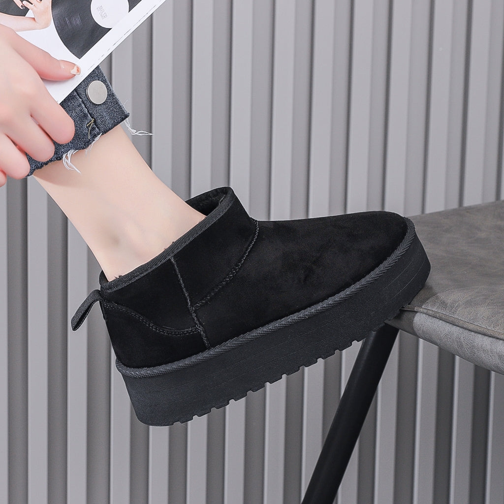 Kaya ladies’ teddy boot 6431 - Black