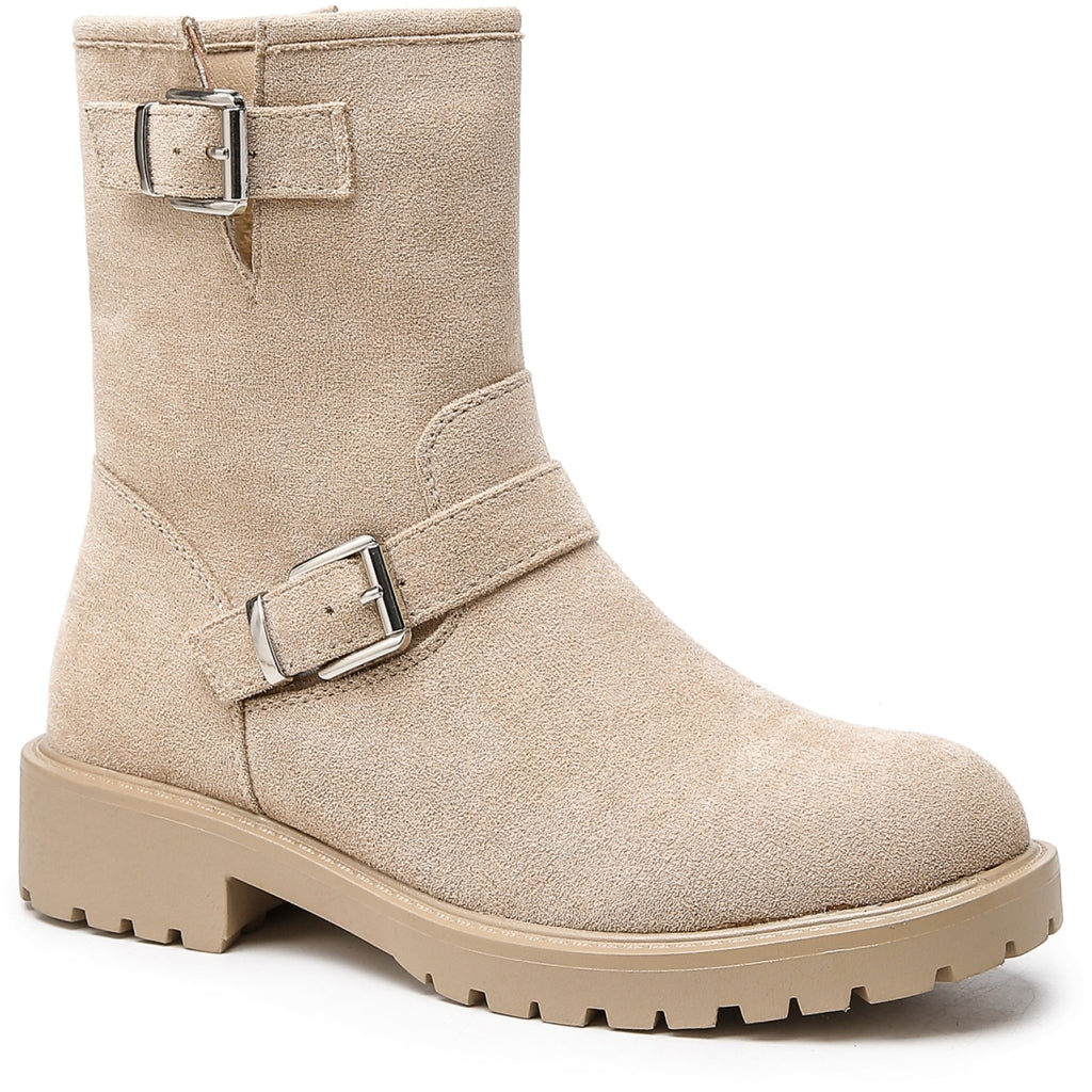 Carrie Women's Biker Boot 9170 - Beige