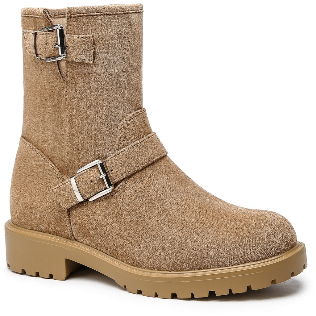 Carrie women's biker boot 9170 - Camel